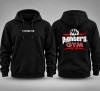 FIGHTERS GYM juodas džemperis su gobtuvu 