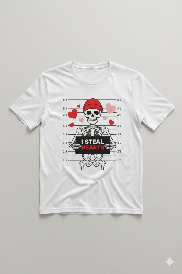 Marškinėliai „I Steal Hearts“